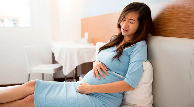 dolor abdominal durante el embarazo