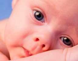¿Por qué los bebés tienen los ojos grises?
