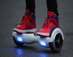 patín eléctrico o hoverboard