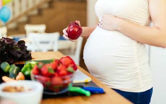 fruta durante el embarazo