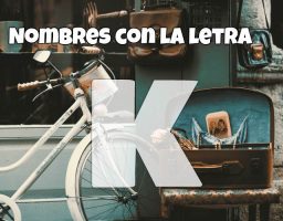 Nombres con la letra K