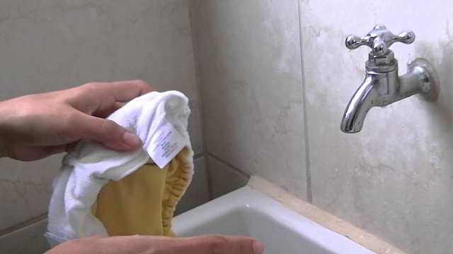 modo correcto de lavar pañales de tela
