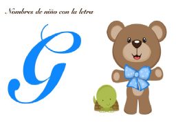 Nombres de bebés con la letra G