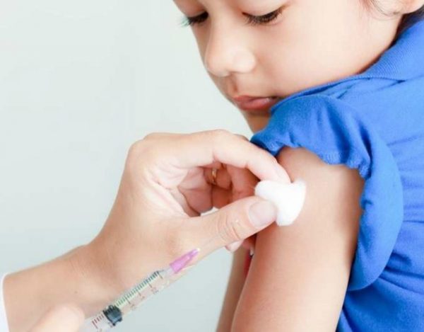 vacuna de la gripe a niños