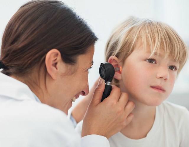 Infección de oído en niños
