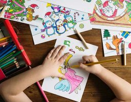 Algunos dibujos de navidad para pintar