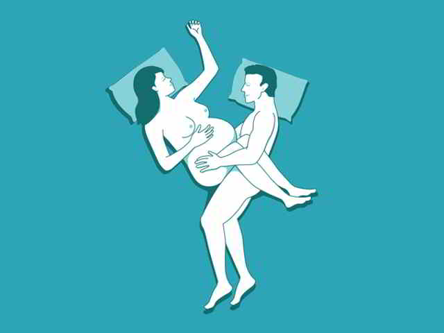 sexo durante el embarazo en forma de v