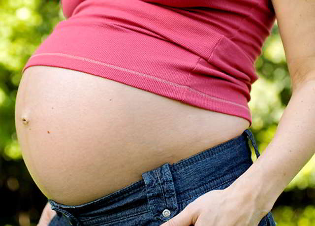 abdomen o barriga dura en el embarazo