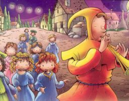 El Flautista de Hamelin.