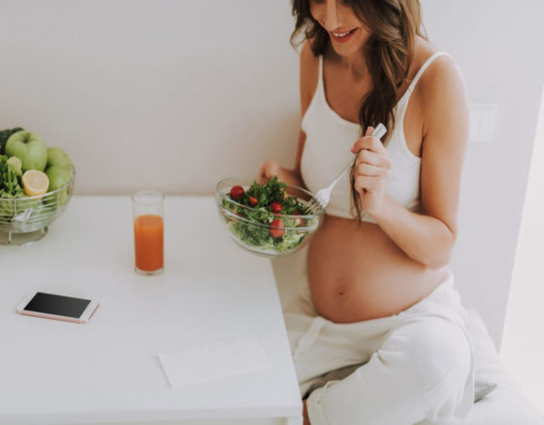 Alimento con fibra para embarazadas
