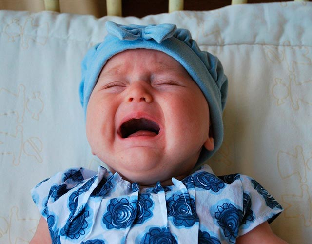 estrés por el lloro del bebé